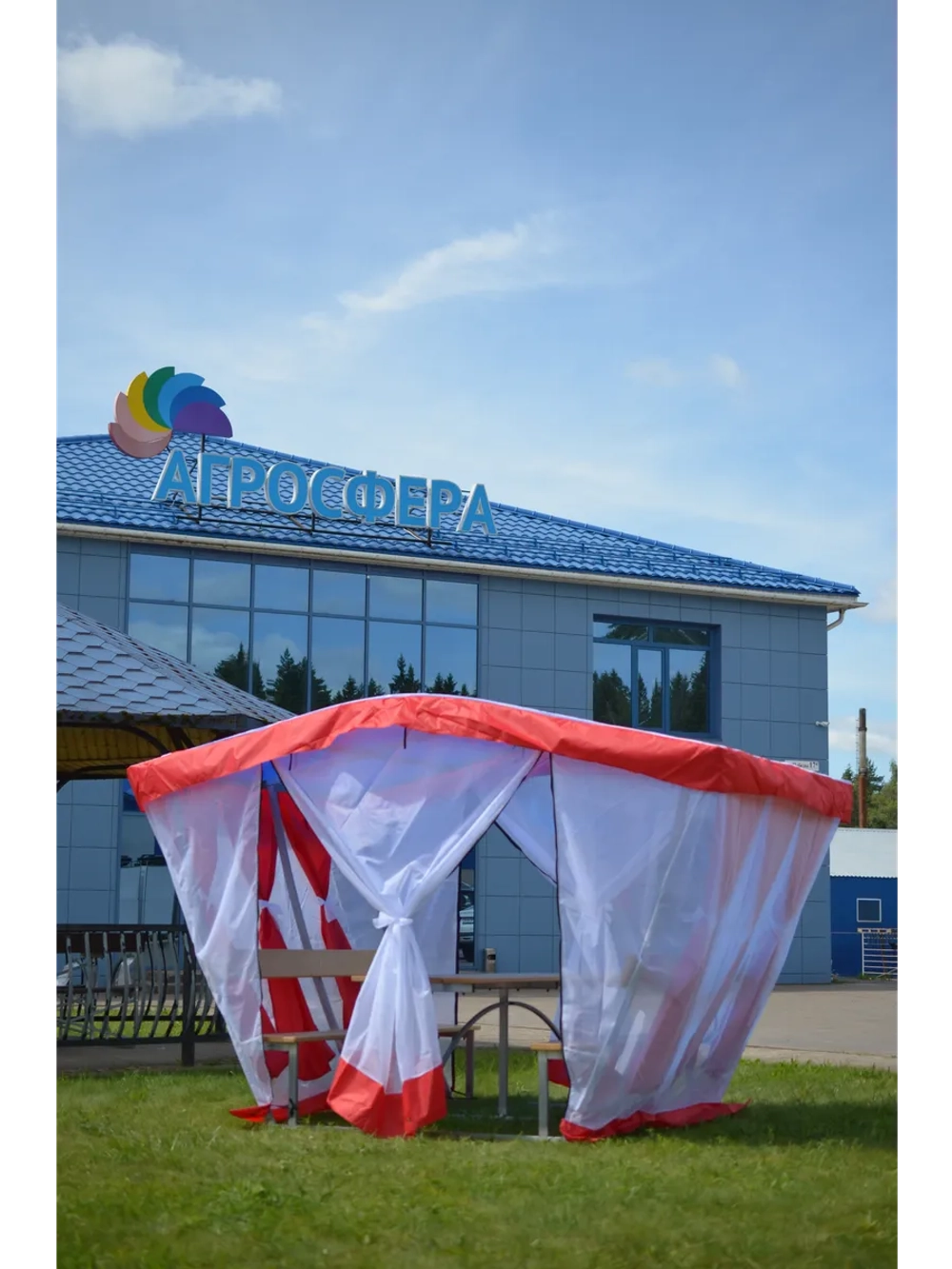 Москитная сетка для беседки Агросфера-Тюльпан