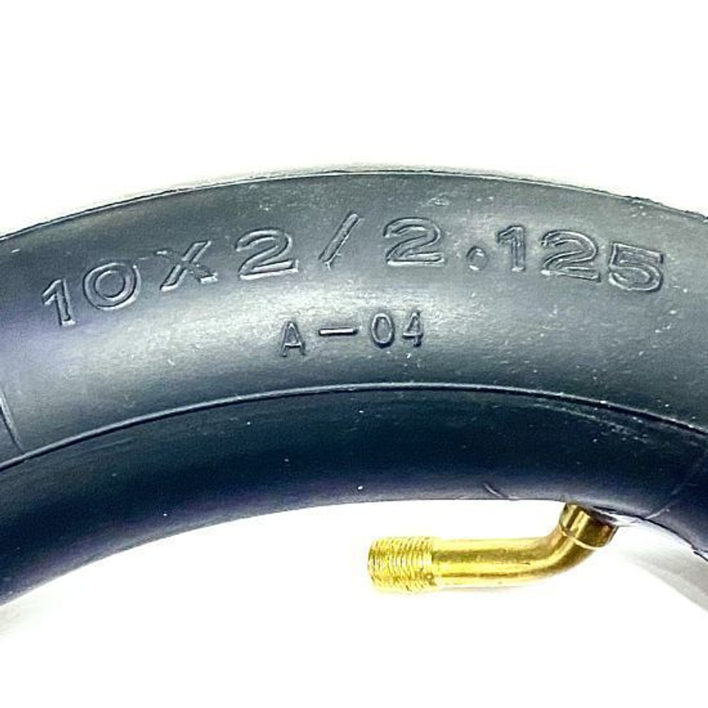 Камера 10х2,125 кривой ниппель для электросамокатов