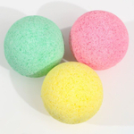 Набор из 3 бомбочек для ванны: с ароматом яблока, вишни и апельсина