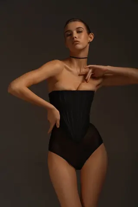 Корсет Elizabeth, Черный