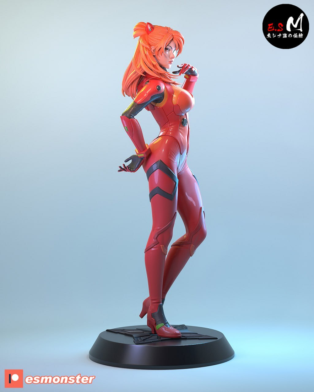 Евангелион Аска Лэнгли Сорью Фигурка NSFW Evangelion Asuka Langley Sohryu