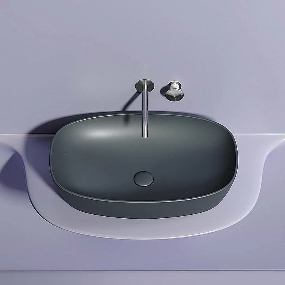 Раковина Ceramica Nova Element 60 CN6049MDB антрацит темный матовый