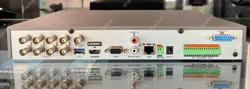 HiWatch DS-H208UA(C) 8-ми канальный гибридный HD-TVI регистратор c технологией AoC и Motion Detection 2.0.