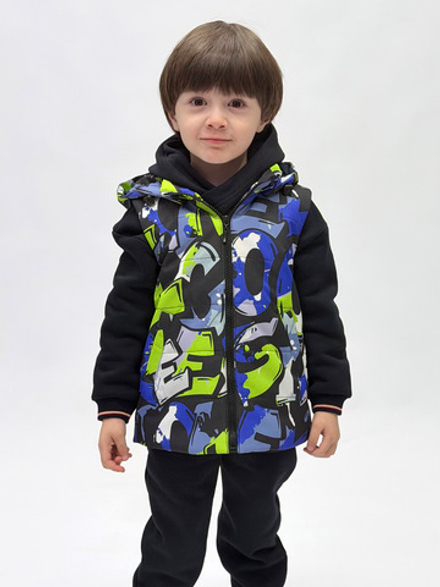 Жилет демисезонный мембрана для мальчика 2-8 лет Милашка Сьюзи