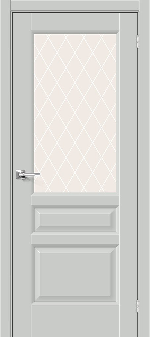 Неоклассик-35 Grey Matt White Сrystal
