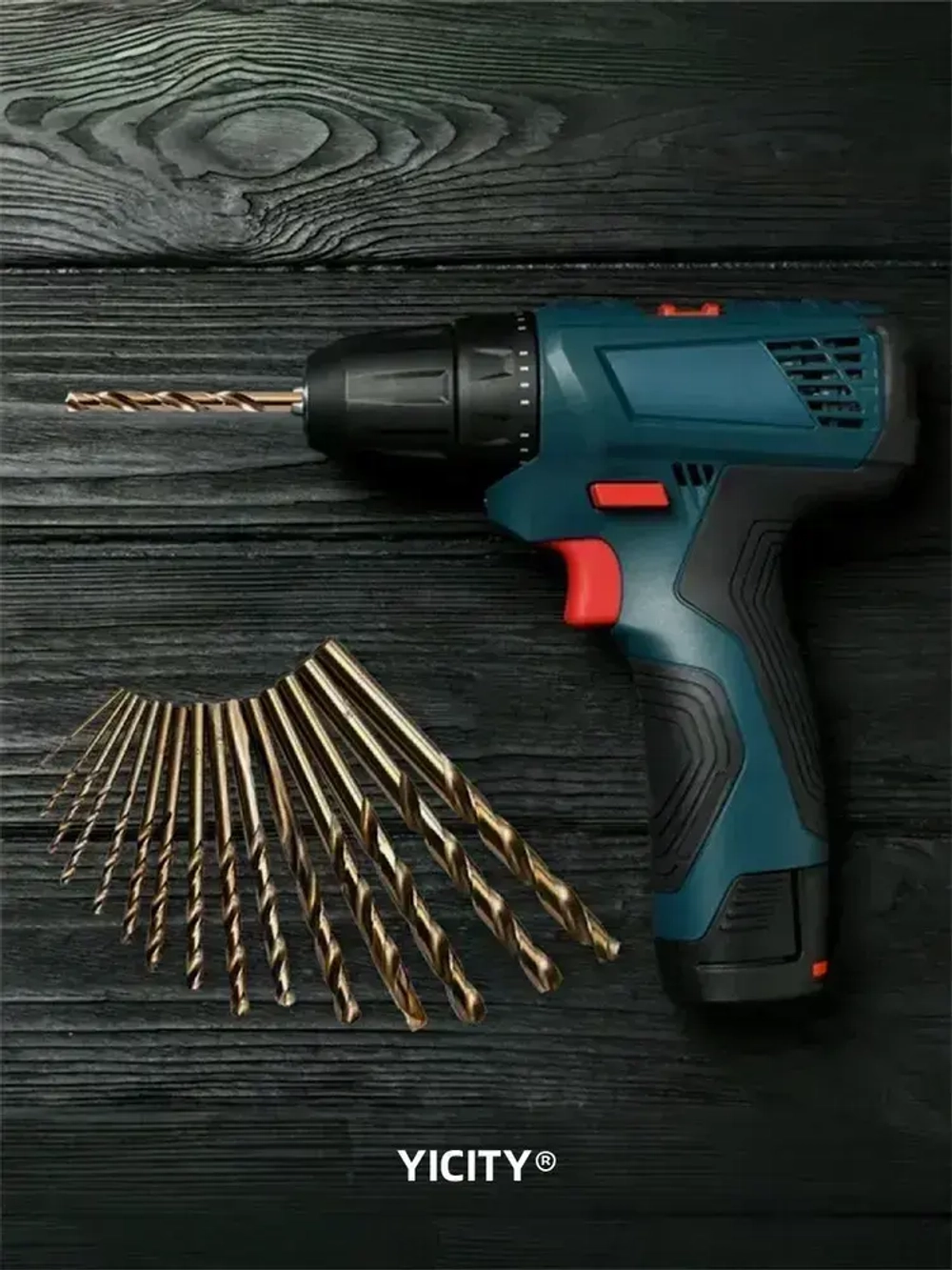 Набор кобальтовых сверл по металлу М35 - 19шт, M35 HSS-Co 5%, 1-10мм