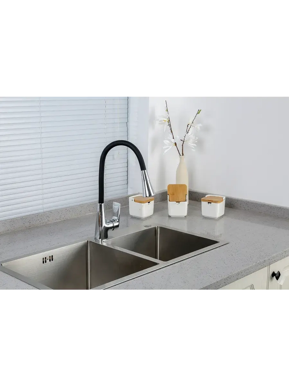Смеситель для кухни с гибким изливом FRAP F4471