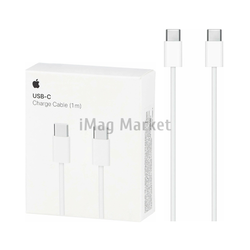 Зарядный кабель A008, USB-C - Type-C, 2.4A, 12W, 1 м, белый