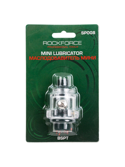 Маслодобавитель мини для пневмосистемы резьба 1/4'' RockForce RF-SP008