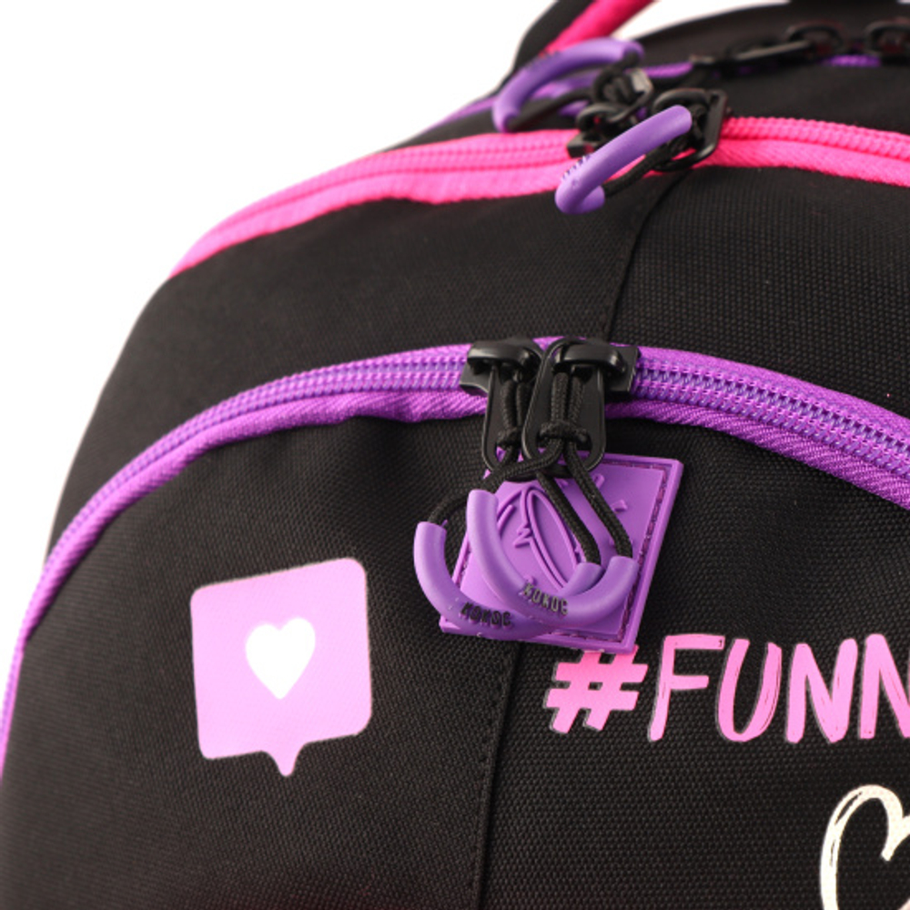 Ранец, спинка эргономичная, 3 отделения, 42*30*20 см, COMFORT Max, Cool girl, КОКОС, 240484