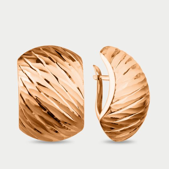 Серьги золотые