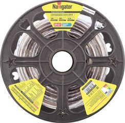 Лента светодиодная Navigator 220V 4,8Вт IP67 бухта 20м синяя 34352