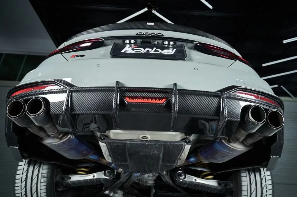 Карбоновый диффузор для AUDI S5 & A5 S LINE 2020-ON B9.5 Ауди обвес