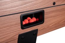 Игровой стол - футбол "Eiffel" коричнево-черный