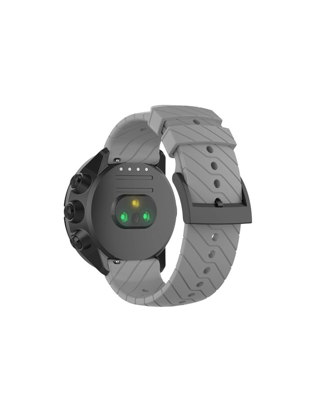 Силиконовый ремешок Suunto 24 mm для 9 / 9 Baro / 7 / D5 / Spartan Sport (Athletic 3) Серый
