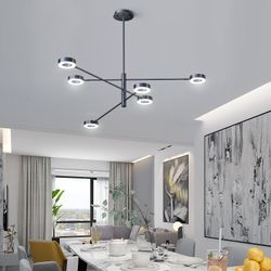 Подвесная Люстра Atissa S 6 D115 Black By Imperiumloft