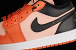 Jordan 1 Low Orange Black