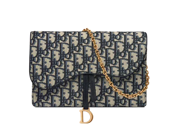 Сумка Dior Saddle синий