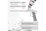 Пена монтажная Kudo Absolut Proff 70+ Arktika Nord -25°C, под пистолет (1000мл)
