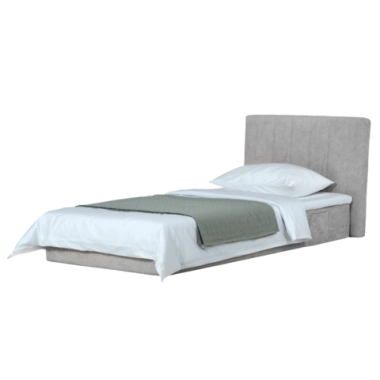 Бескаркасная кровать с матрасом BuySunny (велюр)