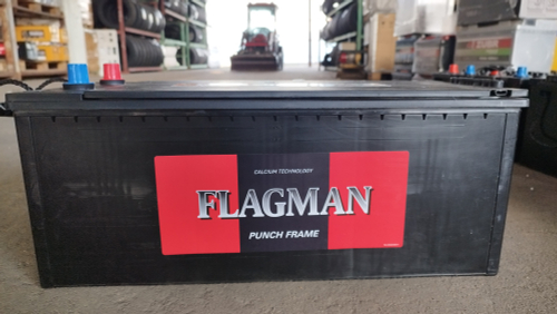 Аккумулятор 6СТ-190 А.ч., о.п., R+, FLAGMAN + слева