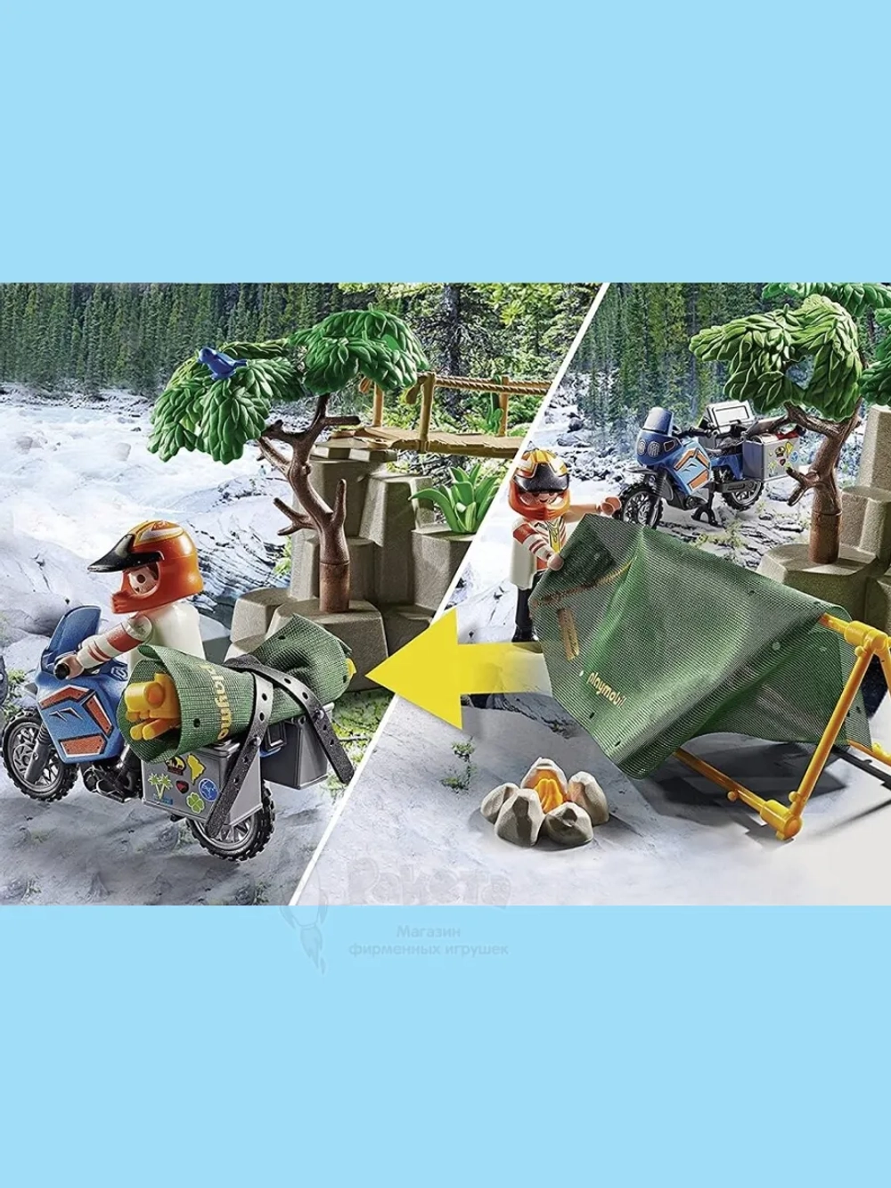 Набор Спасение вертолета в каньоне Playmobil 70663