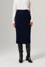 4865 Юбка женская (синий)