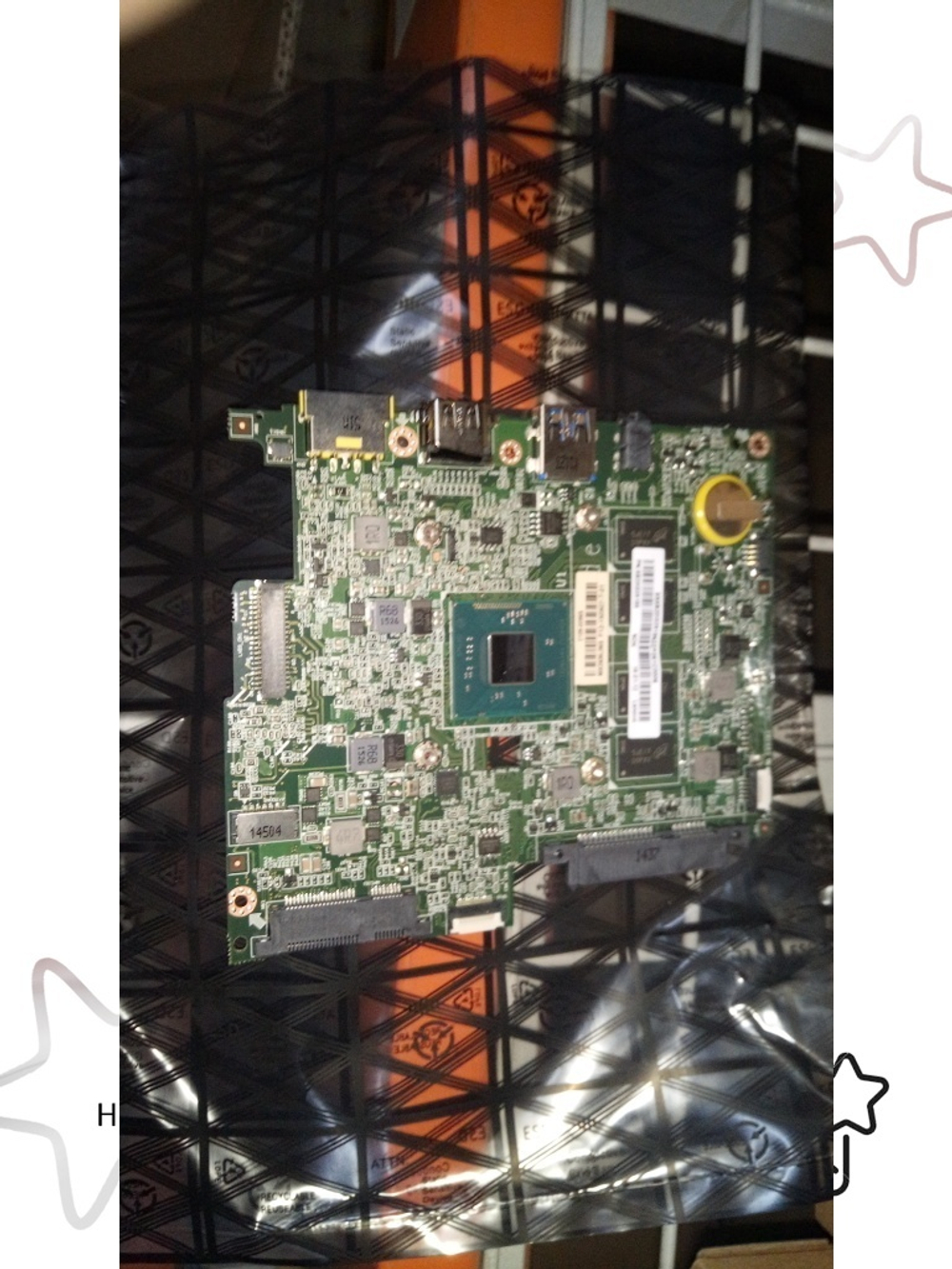 Материнская плата для ноутбука Lenovo FLEX10 N2807 2G (5B20G39156), оригинал