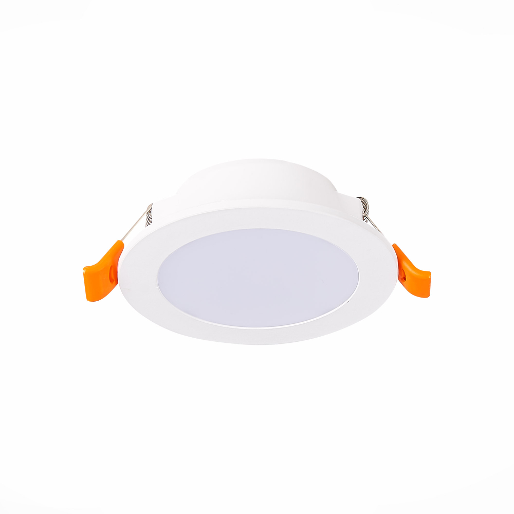 ST210.548.06 Св-к встр. Белый LED 1*6W 4000K 480Lm Ra80 110° IP20 D90xH30 220-240V Встраиваемые светильники