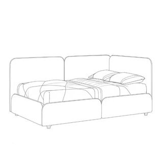 Пристенные кровати