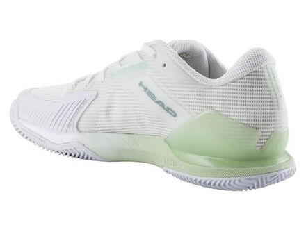 Женские теннисные кроссовки Head Sprint Pro 4.0 Clay - white/light green