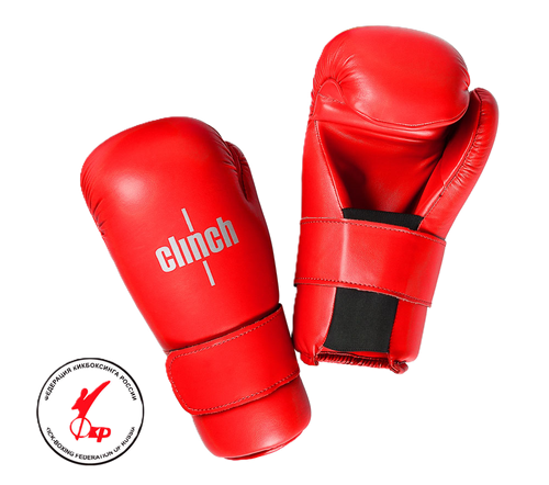 Перчатки ITF, GTF защитные Clinch Semi Contact Gloves Kick