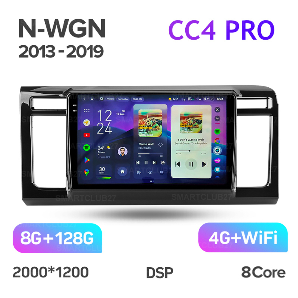 Teyes CC4 Pro 9" для Honda N-WGN 2013-2019