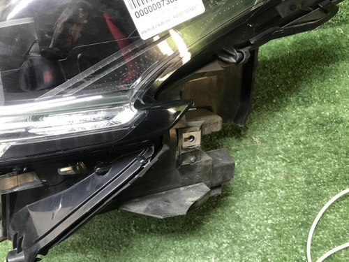 Битая Фара левая Lexus LX 3 15-23 LED Black Vision