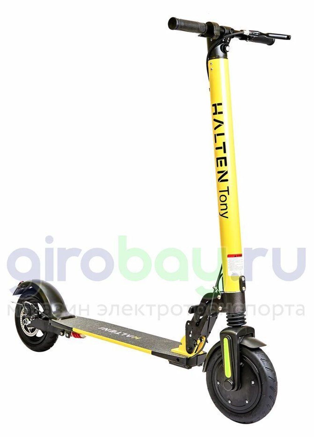 Электросамокат Halten Tony v2 (Желтый) фото 4 Электросамокат Halten Tony v2 (Желтый) фото 4 фото №6