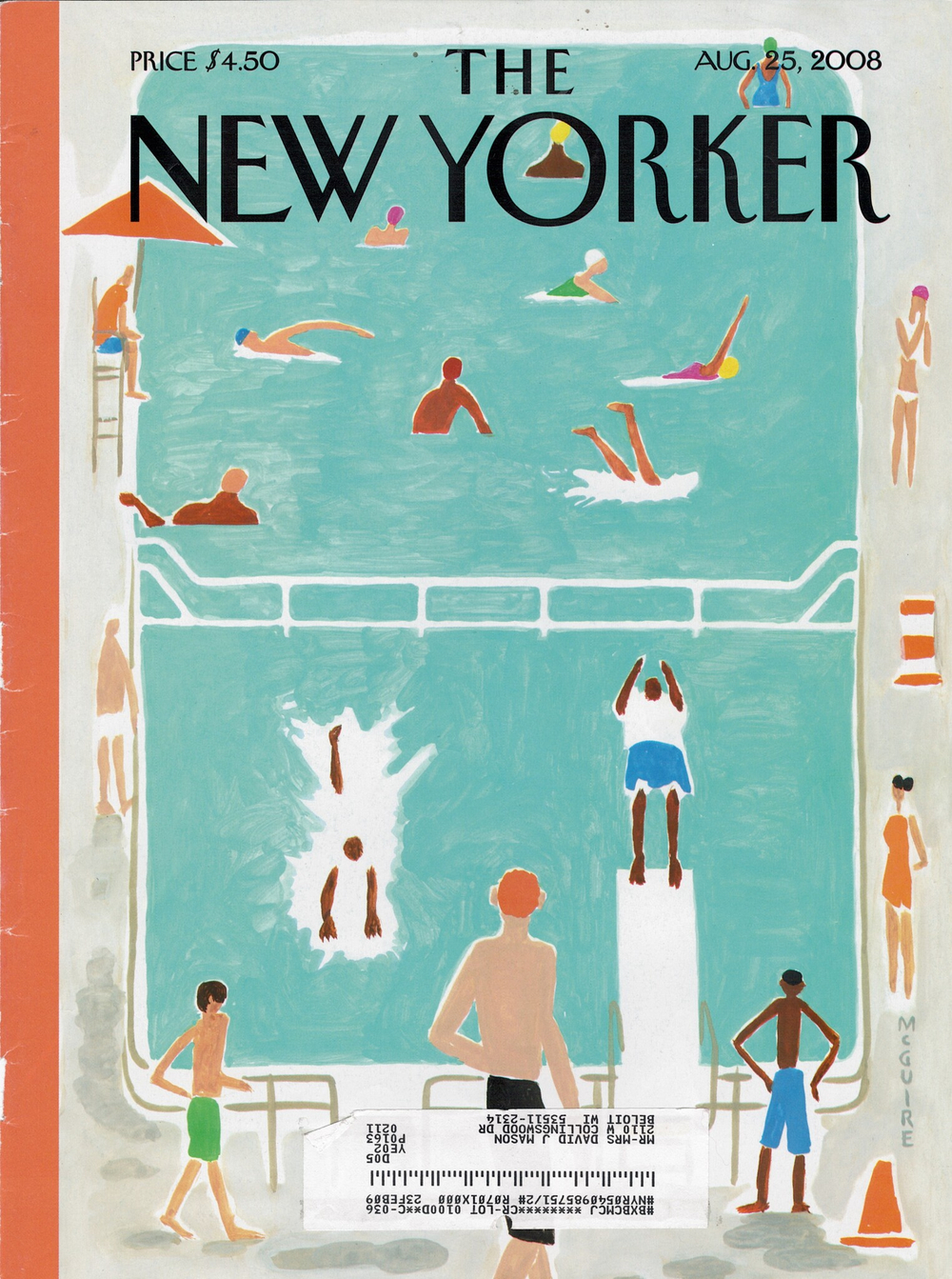 Журнал The New Yorker 25-08-2008, обложка