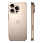 Смартфон Apple iPhone 16 Pro, 128 GB, Desert Titanium, nanoSIM+eSIM