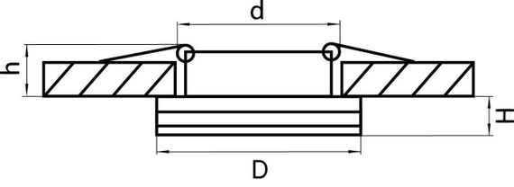 Встраиваемый светильник Lightstar Maturo 070274