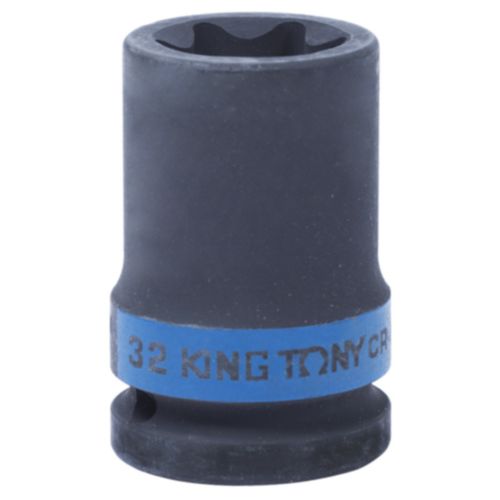 KING TONY (657532M) Головка торцевая ударная TORX Е-стандарт 3/4", E32