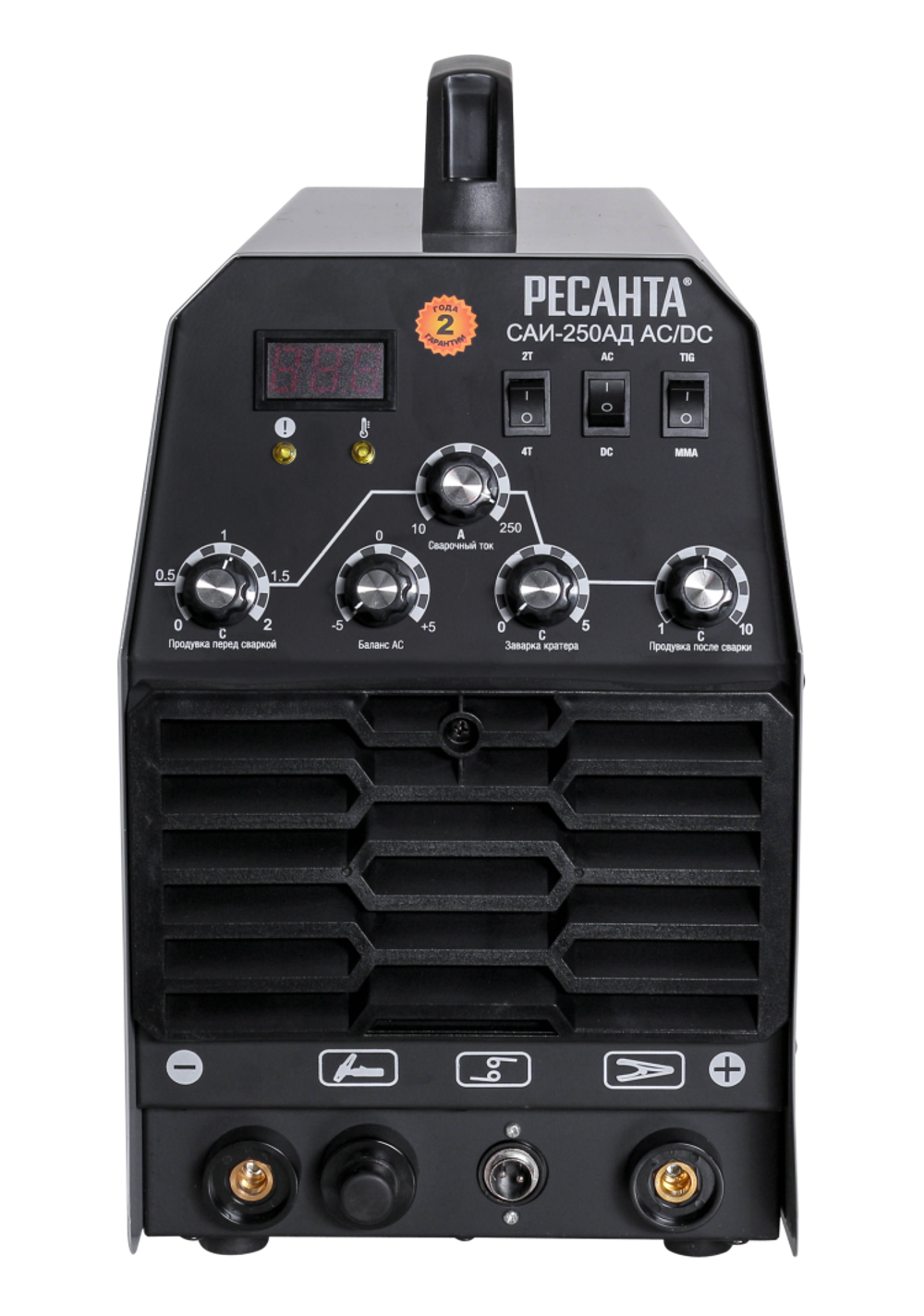 Сварочный аппарат инверторный Ресанта САИ-250 АД (AC/DC)