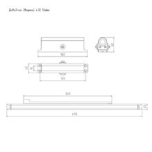 Дверной доводчик ISP 430 Slider (серебро)