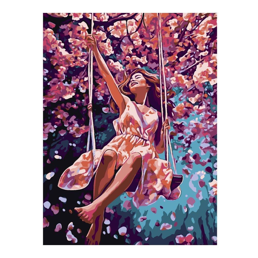 Картина по номерам 30*40см "Весеннее настроение" (на подрам.) (Lori)