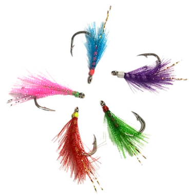 Муха на Одинарном кр. №10 Сухая 1шт Цвет Ассорти