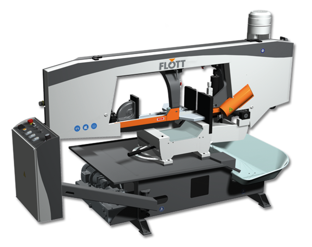 Ленточнопильный отрезной станок Flott HBS 350 HA