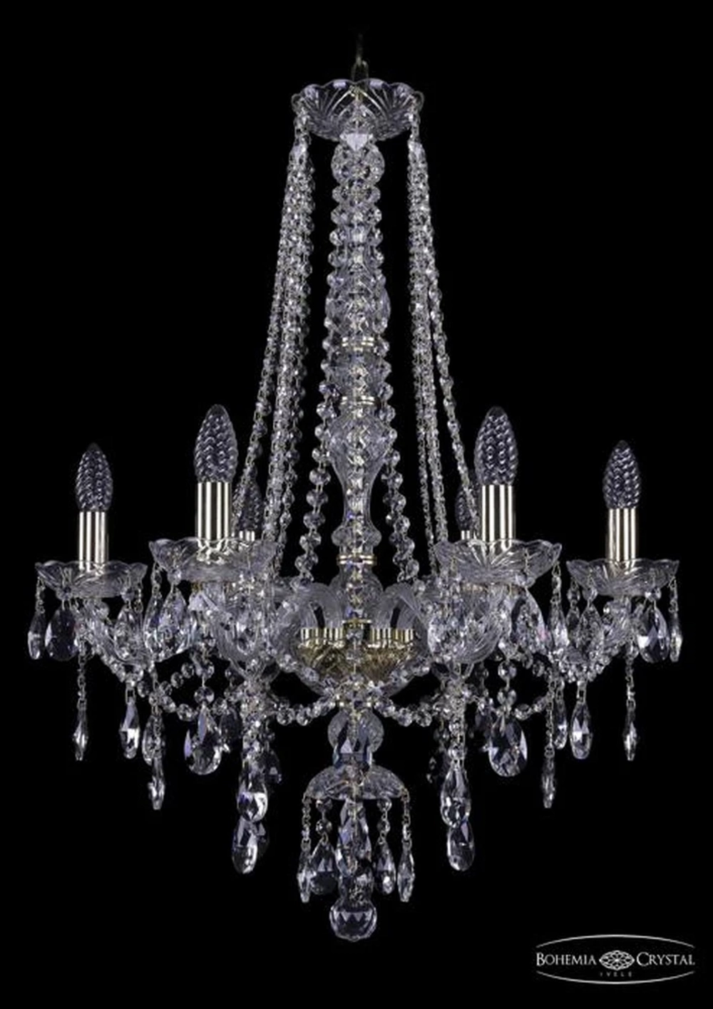 Подвесная люстра Bohemia Ivele 1415/6/200/h-75/G