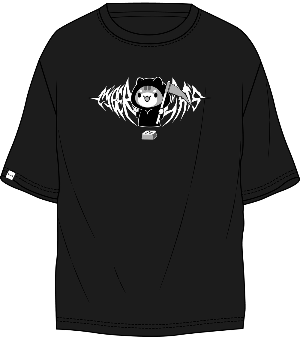 Футболка котик смерть