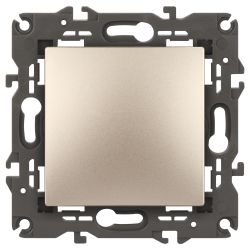 Выключатель ЭРА Elegance 14-1101-04 10АХ-250В IP20 шампань