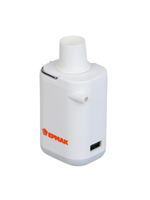 Насос портативный Ермак , 5 насадок, фонарик, пауэрбанк, 2400мАч