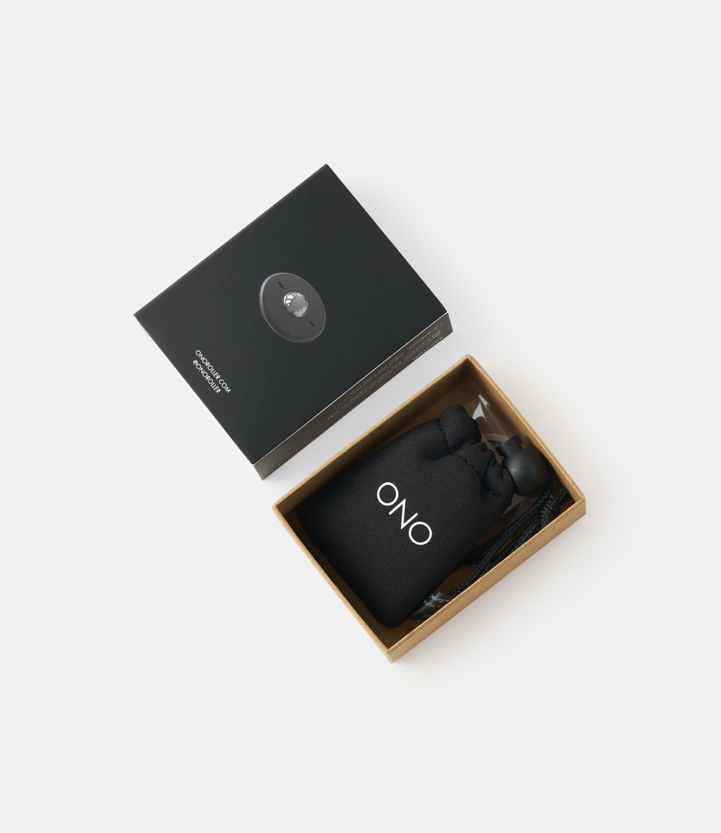 ONO Scroller Aluminum Black — игрушка-антистресс из алюминия
