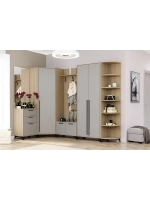 Прихожая с зеркалом Рейн 280х41,1х220